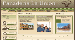 Desktop Screenshot of panaderialaunion.com